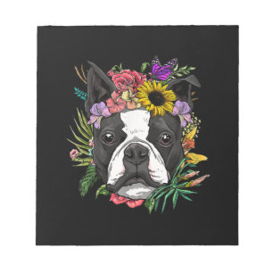 Bloc De Notas Amantes de la naturaleza del perro de la primavera
