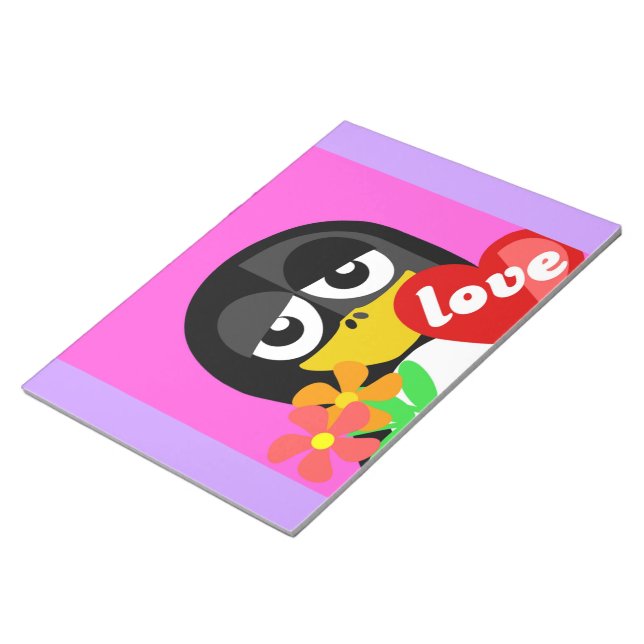 BLOC DE NOTAS AMAR A PENGUIN (Lado Derecho)