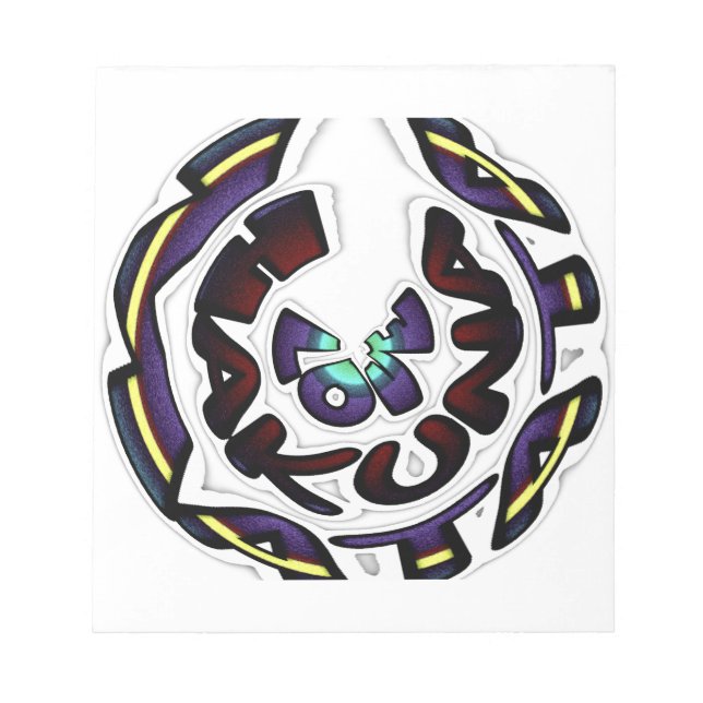 Bloc De Notas Amar la imagen artística de Hakuna Matata (Frente)