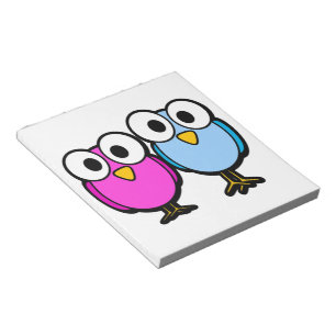 BLOC DE NOTAS AMIGOS DE AVES DE GOOGLY EYED