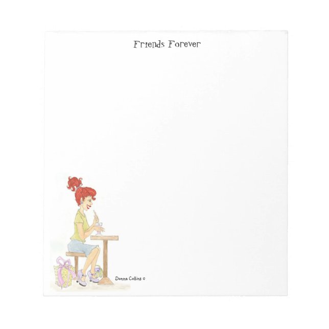 Bloc De Notas Amigos de la fuente Soda (Frente)