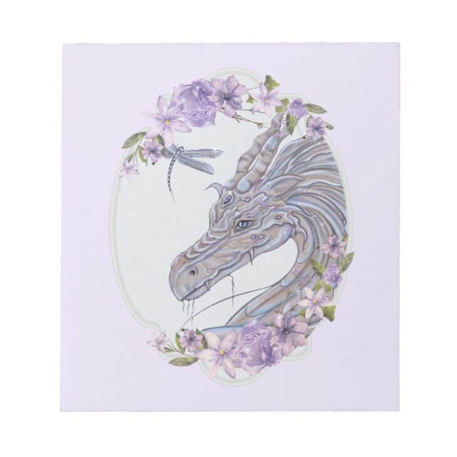 Bloc De Notas Amigos improbables dragones y libélulas (Frente)