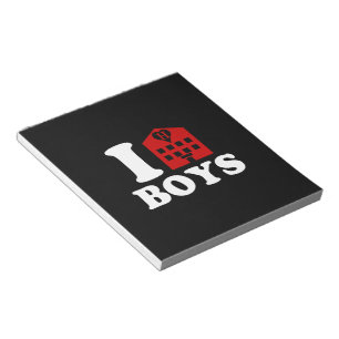 Bloc De Notas Amo a los chicos del hotel