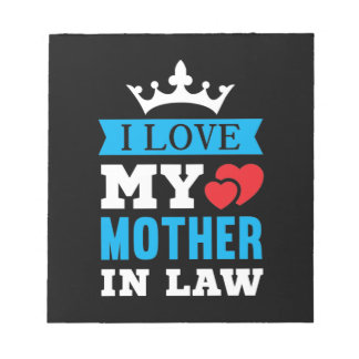 Bloc De Notas Amo A Mi Madre En El Derecho