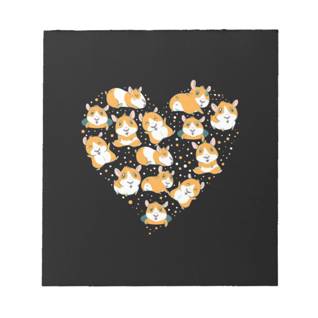 Bloc De Notas Amo del Cerdo de Guinea (Frente)