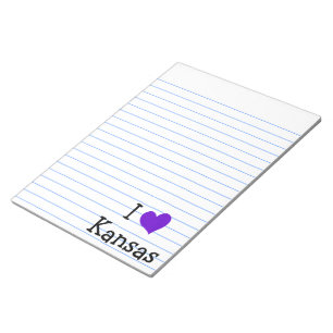 Bloc De Notas Amo Kansas