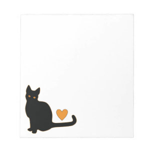 Bloc De Notas Amor al gato negro