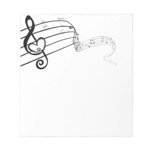 Bloc De Notas Amor de la música