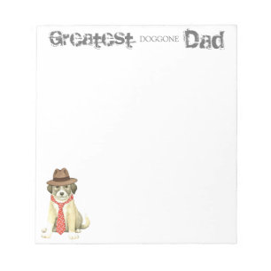 Bloc De Notas Anatolian Shepherd Dad Notepad