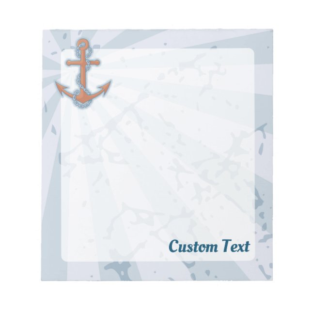 Bloc De Notas Anclaje con cadena (Frente)