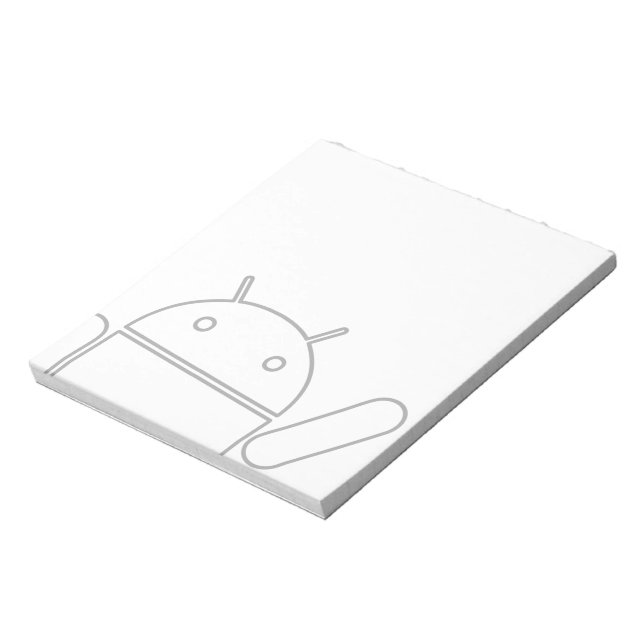 Bloc De Notas Android Notepad agitando (Lado Izquierdo)