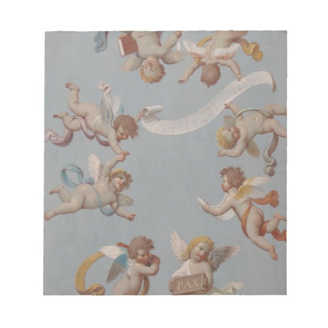 Bloc De Notas Angel Cherubs Whimsical Renaissance (Frente)