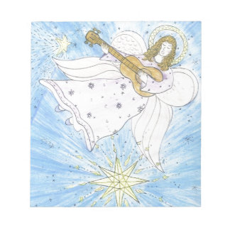 Bloc De Notas Ángel musical