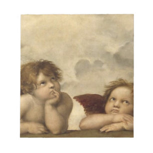 Bloc De Notas Angels Cherubs Raphael Santi Sistine Madonna Sweet