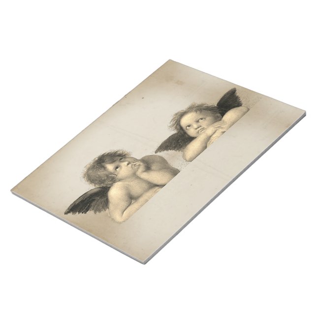 Bloc De Notas Angels Engel - Chic shabby - Rafael - Raffael (Lado Derecho)