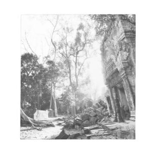 Bloc De Notas Angkor Camboya, detalles Ta Prohm