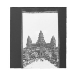 Bloc De Notas Angkor Camboya, vista de la puerta de Angkor Wat 2