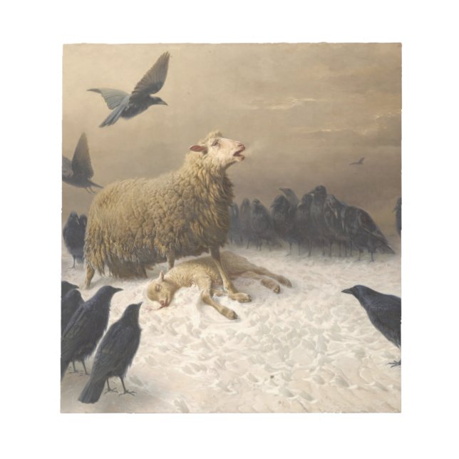 Bloc De Notas Anguila Por August Friedrich Albrecht Schenck 1876 (Frente)