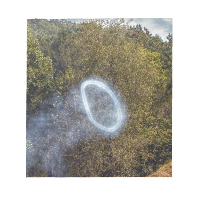 Bloc De Notas Anillo de humo de cañón (Frente)