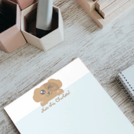 Bloc De Notas Animal Kawaii personalizado - Perro