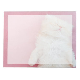 Bloc De Notas Animales de bebé más afectados   Agradable Gatito 