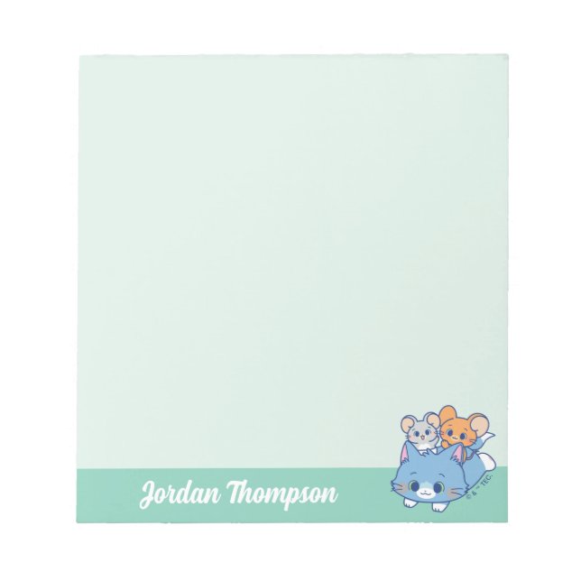 Bloc De Notas Anime Tom, Jerry y Tuffy (Frente)