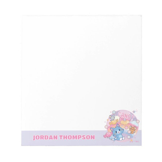 Bloc De Notas Anime Tom y Jerry Candy Fiesta (Frente)