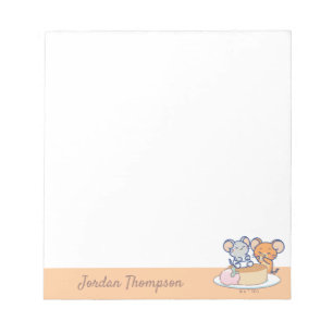 Bloc De Notas Anime Tuffy y Jerry Cheesecake