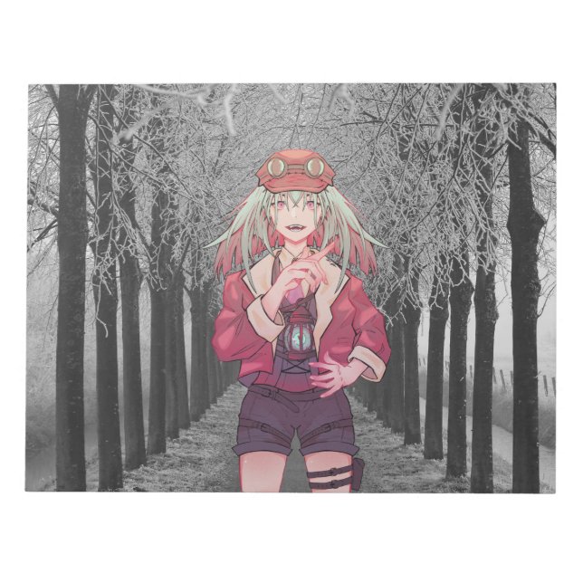 Bloc De Notas Anime, V Tuber, VTuber winter (Frente)