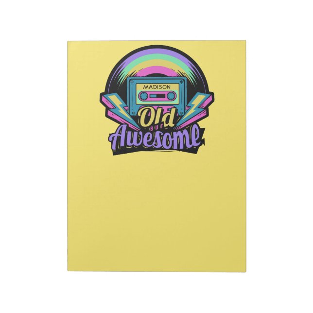 Bloc De Notas Anotaciones de nombres personalizadas antiguas per (Lado Izquierdo)