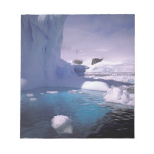 Bloc De Notas Antártida. Paisajes de hielo antártico 2