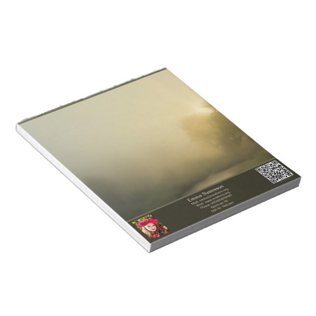 Bloc De Notas Anteckningsblock — Connect, Landscape (Lado Derecho)