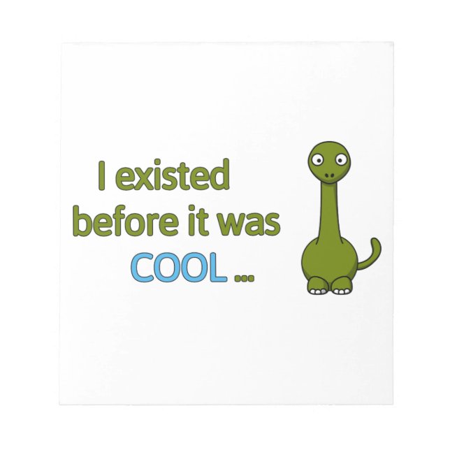 Bloc De Notas Antes era genial (Frente)