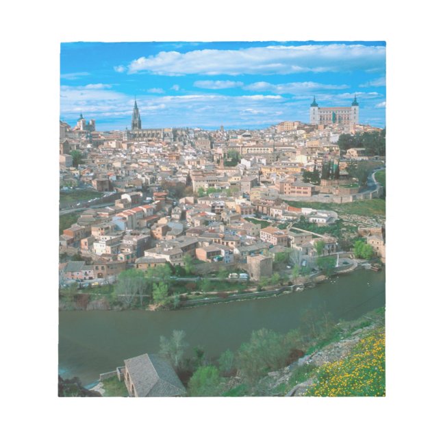 Bloc De Notas Antigua ciudad de Toledo, España. (Frente)