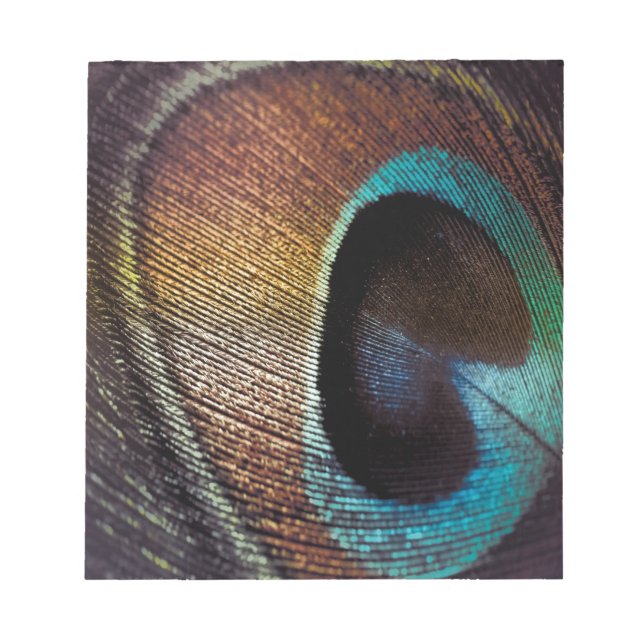 Bloc De Notas Antiguo Hues Peacock Feather Eye (Frente)
