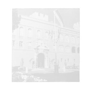 Bloc De Notas Antiguo Mónaco Principado Palacio Príncipe 1970
