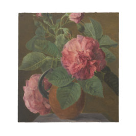 Bloc De Notas Antiguos Rosas románticos