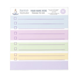 Bloc De Notas AntiStress Serene Meditation Yoga Chakras relax