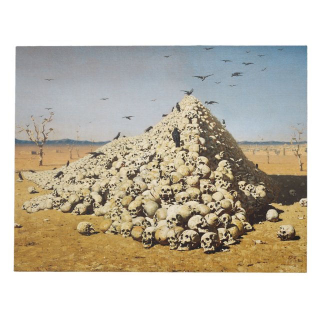 Bloc De Notas Apoteosis de la guerra (muerte y destrucción) (cal (Frente)