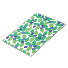 Bloc De Notas Arándano azul.