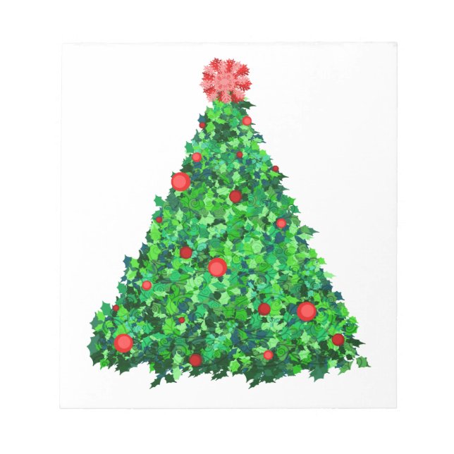 Bloc De Notas Árbol de acebo (Frente)