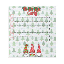 Bloc De Notas Árbol de Navidad y lista de tareas pendientes del 