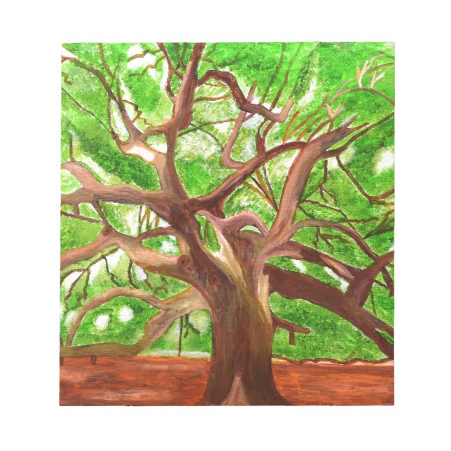 Bloc De Notas Árbol de roble (Frente)