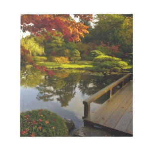 Bloc De Notas Arboreto, Jardín Japonés, Seattle, Washington,