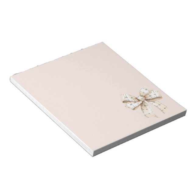 Bloc De Notas Arco de cinta métrica (Lado Derecho)