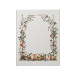 Bloc De Notas Arco de hongo floral