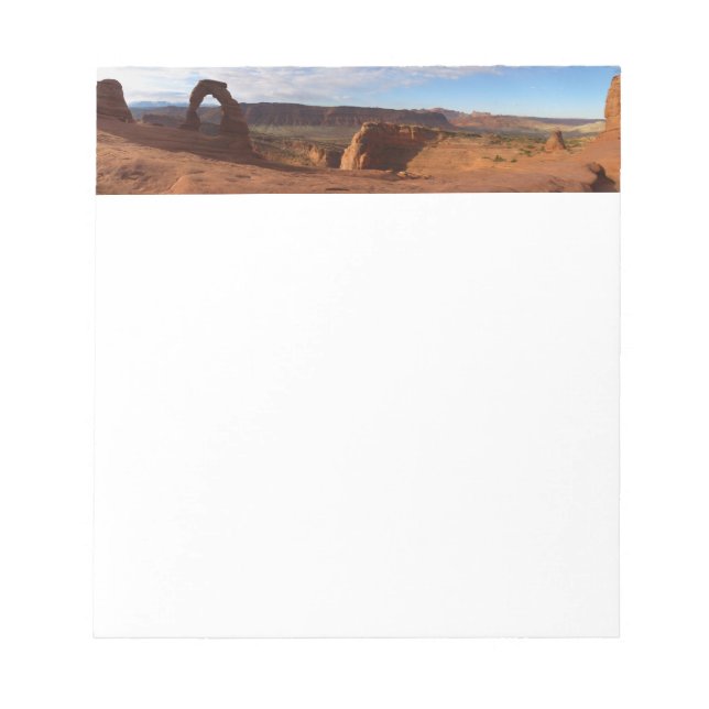 Bloc De Notas Arco Delicado I en el Parque Nacional Arches (Frente)