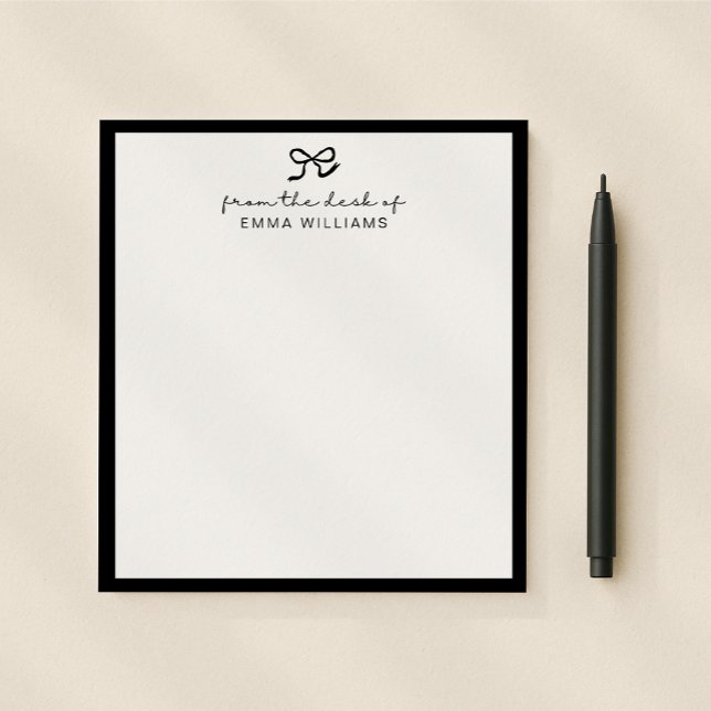 Bloc De Notas arco negro, del escritorio de la nota (Subido por el creador)