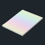 Bloc de notas arcoiris<br><div class="desc">Cuenta con un diseño de gradiente de arcoiris para alegrar el día.</div>