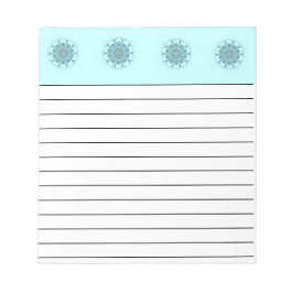 Bloc De Notas Aroma de mariscos abstracto